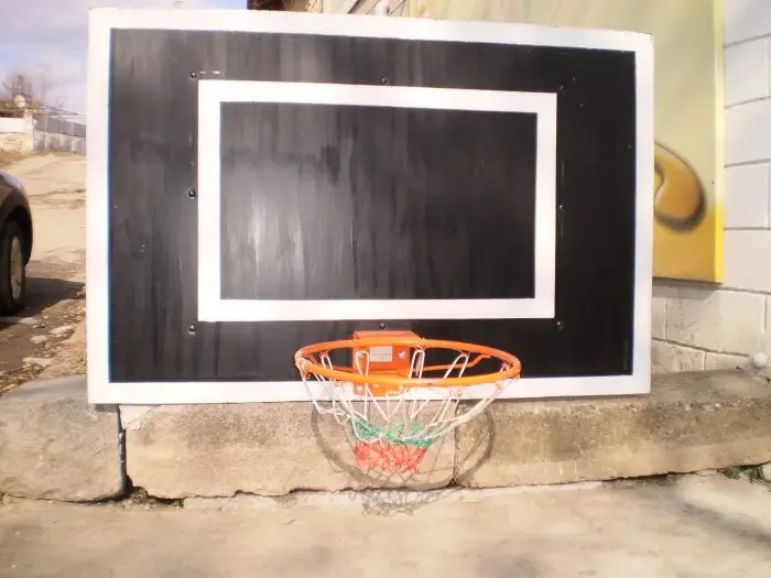 Баскетболно табло с мрежа